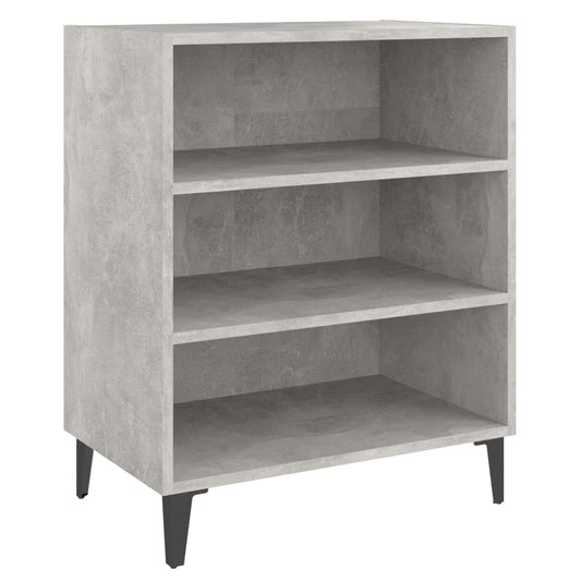 vidaXL Ντουλάπι Γκρι Σκυροδέματος 57x35x70 εκ. Επεξεργασμένο Ξύλο