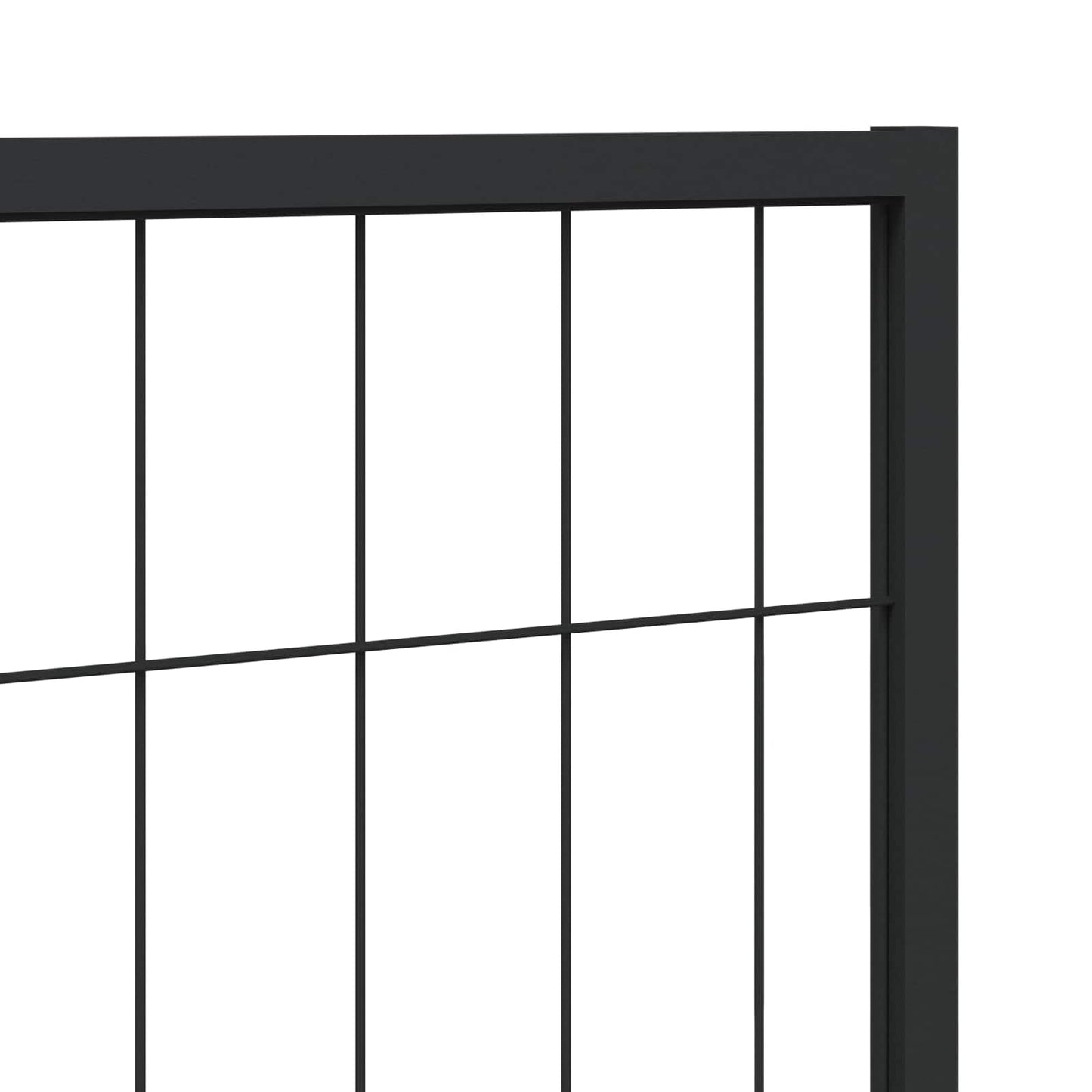 vidaXL Σπιτάκι Σκύλου Μαύρο 300 x 100 x 70 εκ. Ατσάλινο