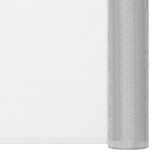 vidaXL Πλέγμα / Σήτα Ασημί 100 x 2000 εκ. Αλουμινίου