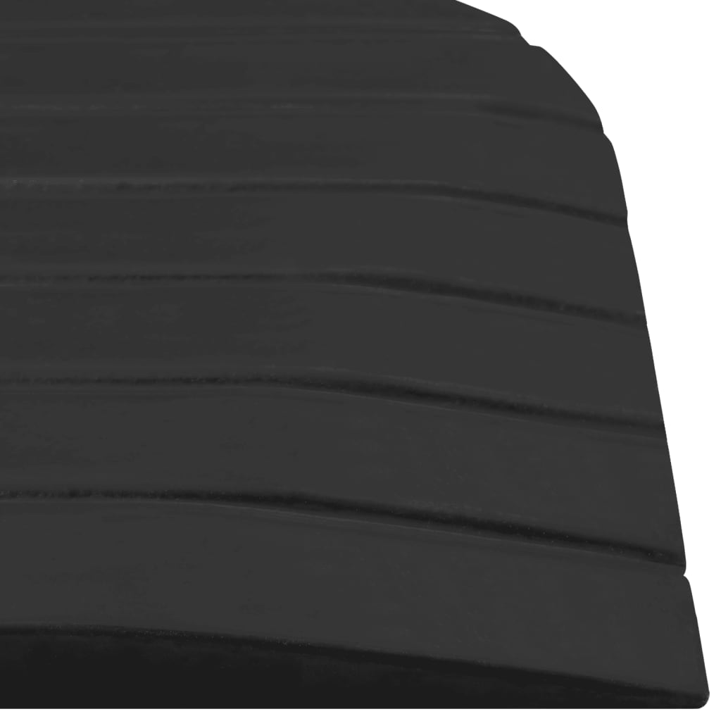 vidaXL Ράμπες Πεζοδρομίου / Πόρτας 2 τεμ. 110x21x2,5 εκ. από Καουτσούκ