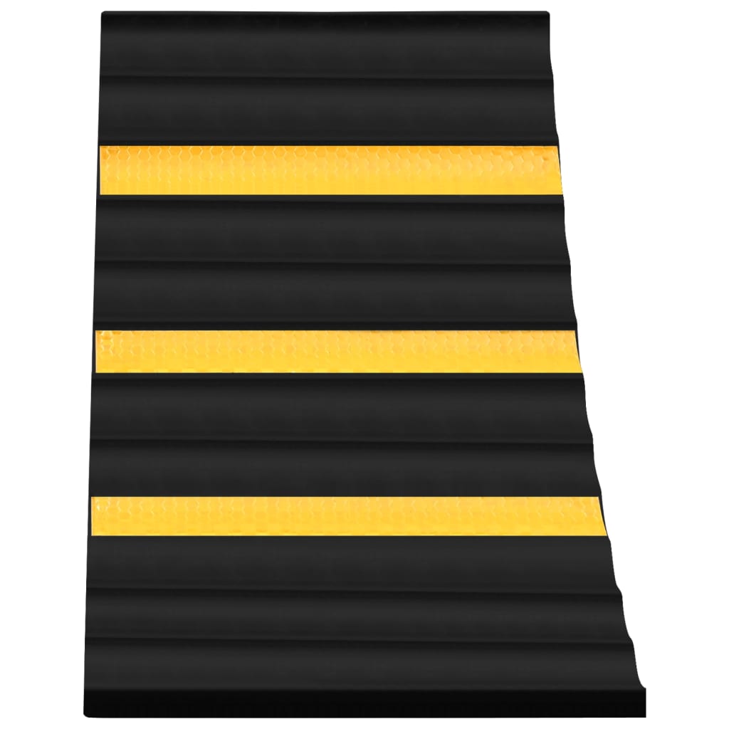 vidaXL Σφήνες Τροχών 2 Τεμ. 29x16x19 εκ. από Καουτσούκ