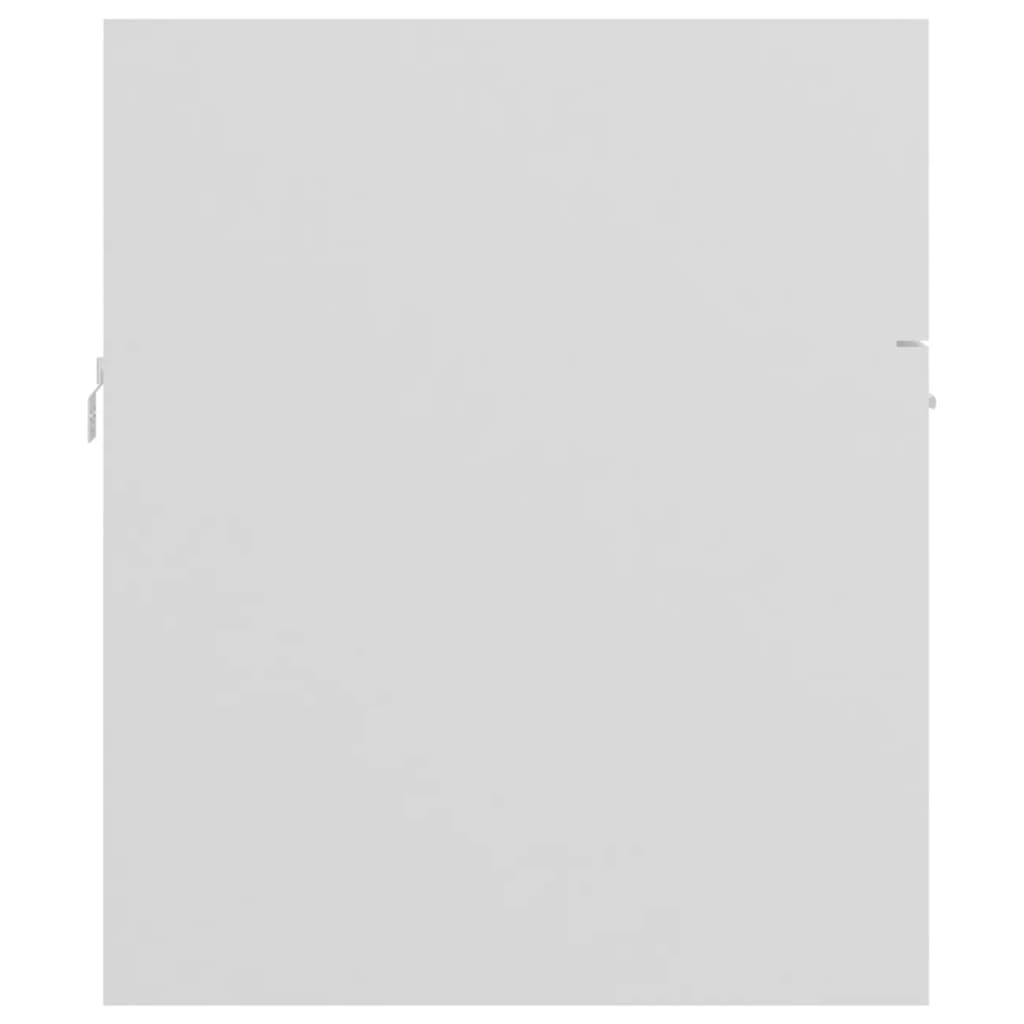 vidaXL Ντουλάπι Μπάνιου με Νιπτήρα Λευκό από Επεξ. Ξύλο