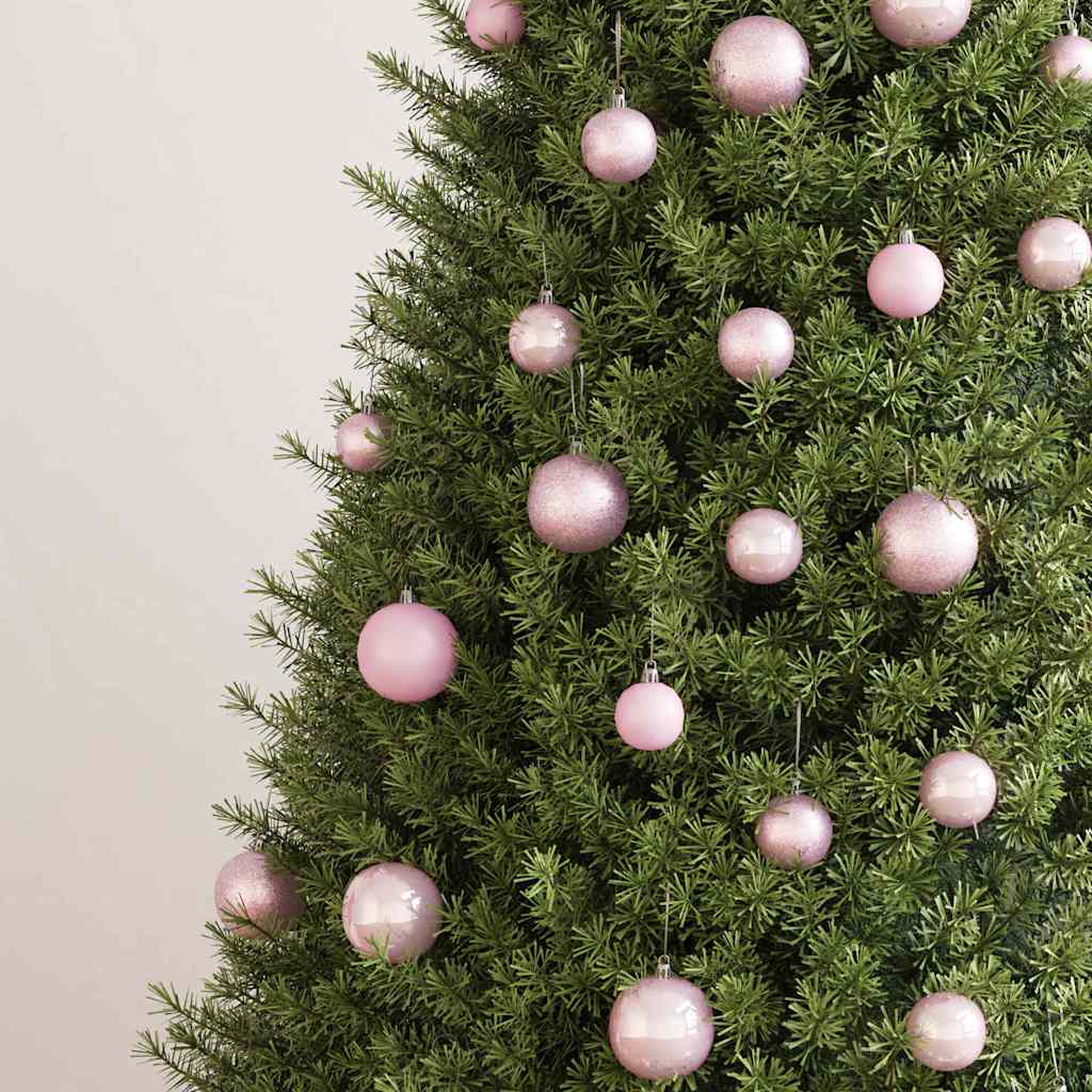 vidaXL Χριστουγεννιάτικες Μπάλες Σετ 100 Τεμαχίων Ροζ