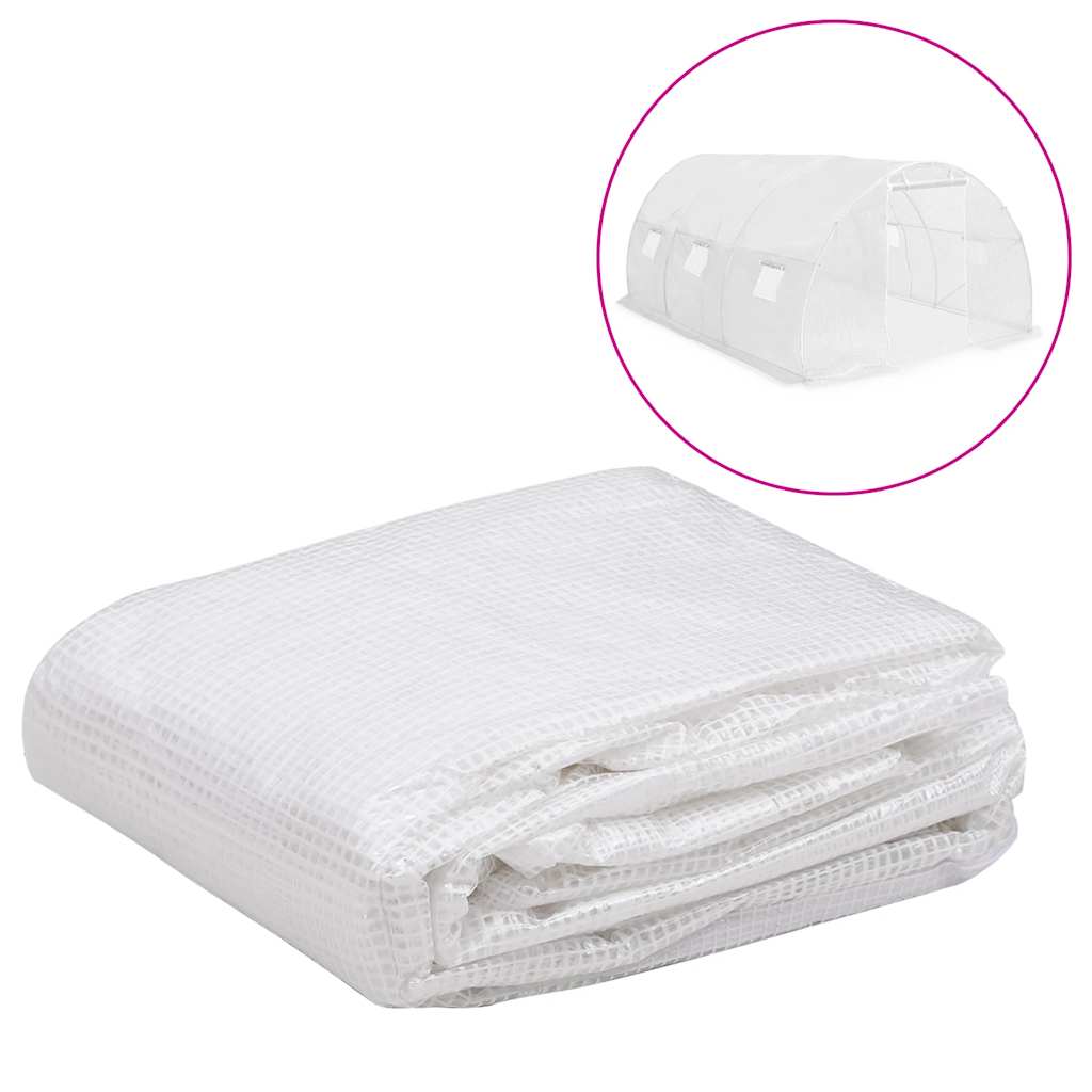 vidaXL Κάλυμμα Θερμοκηπίου Ανταλλακτικό Διάφανο (13,5 μ²) 3x4,5x2 μ.