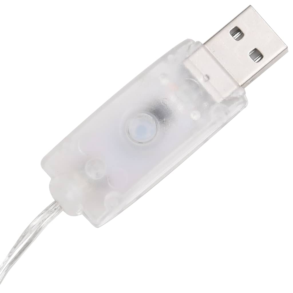 vidaXL Κώνος Διακοσμητικός Πυραμίδα LED Ακρυλικός Μπλε 120 εκ.