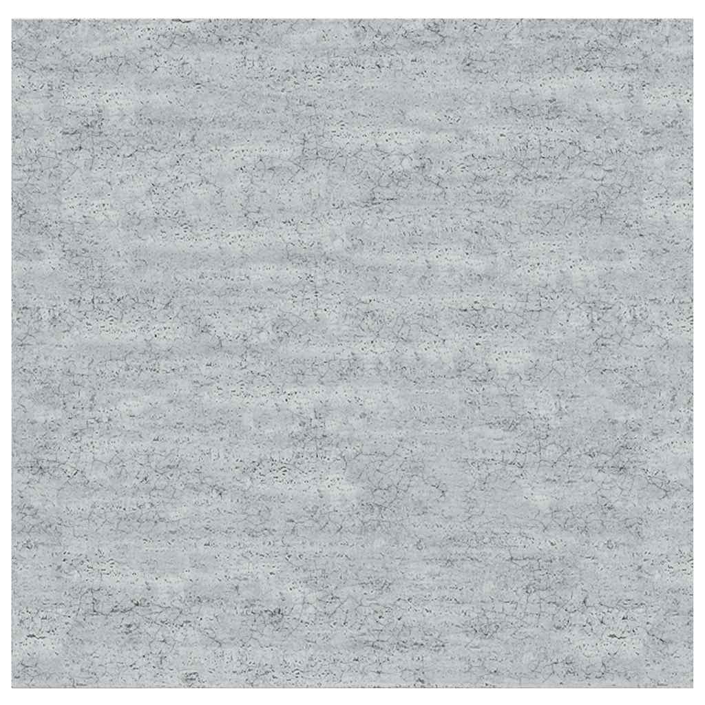 vidaXL Ράφια Τοίχου 2 τεμ. Γκρι Σκυροδέματος 23x23,5x3,8 εκ. MDF