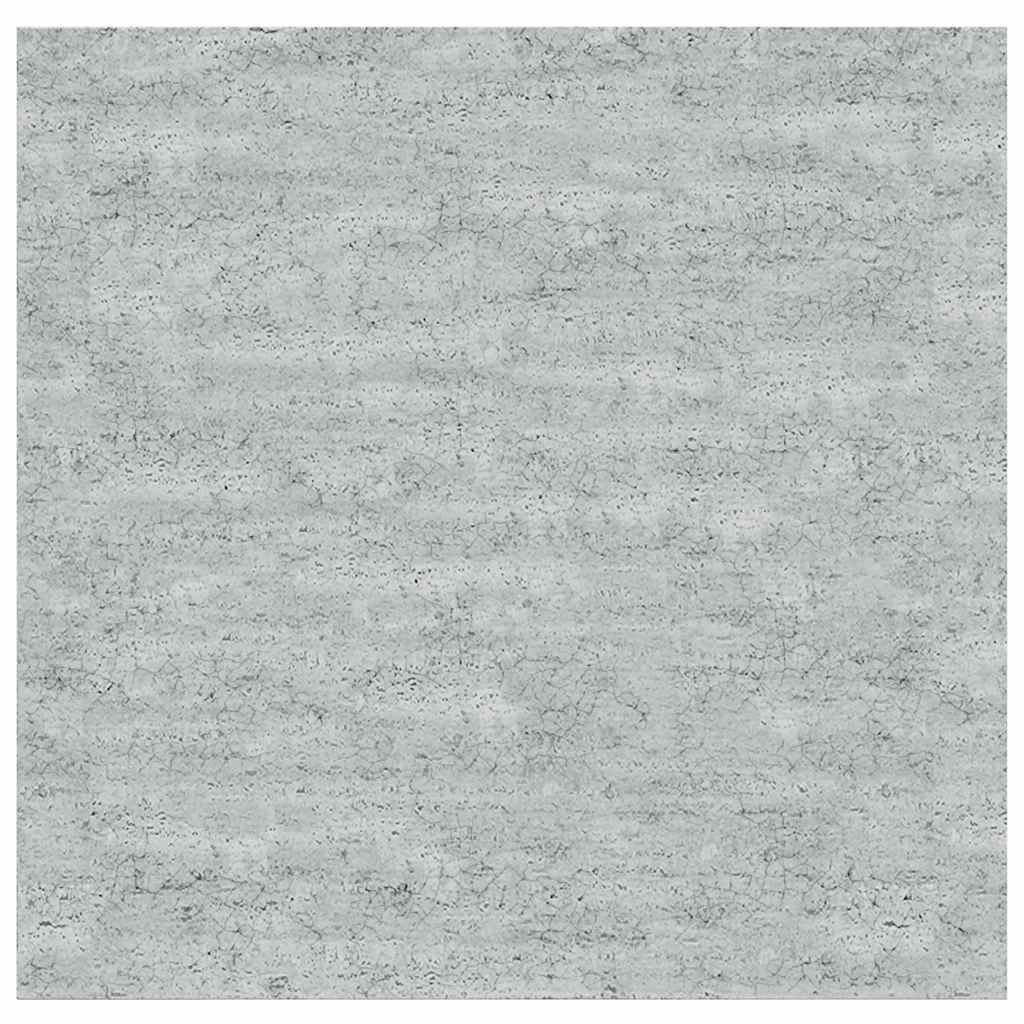 vidaXL Ράφια Τοίχου 4 τεμ. Γκρι Σκυροδέματος 23x23,5x3,8 εκ. MDF