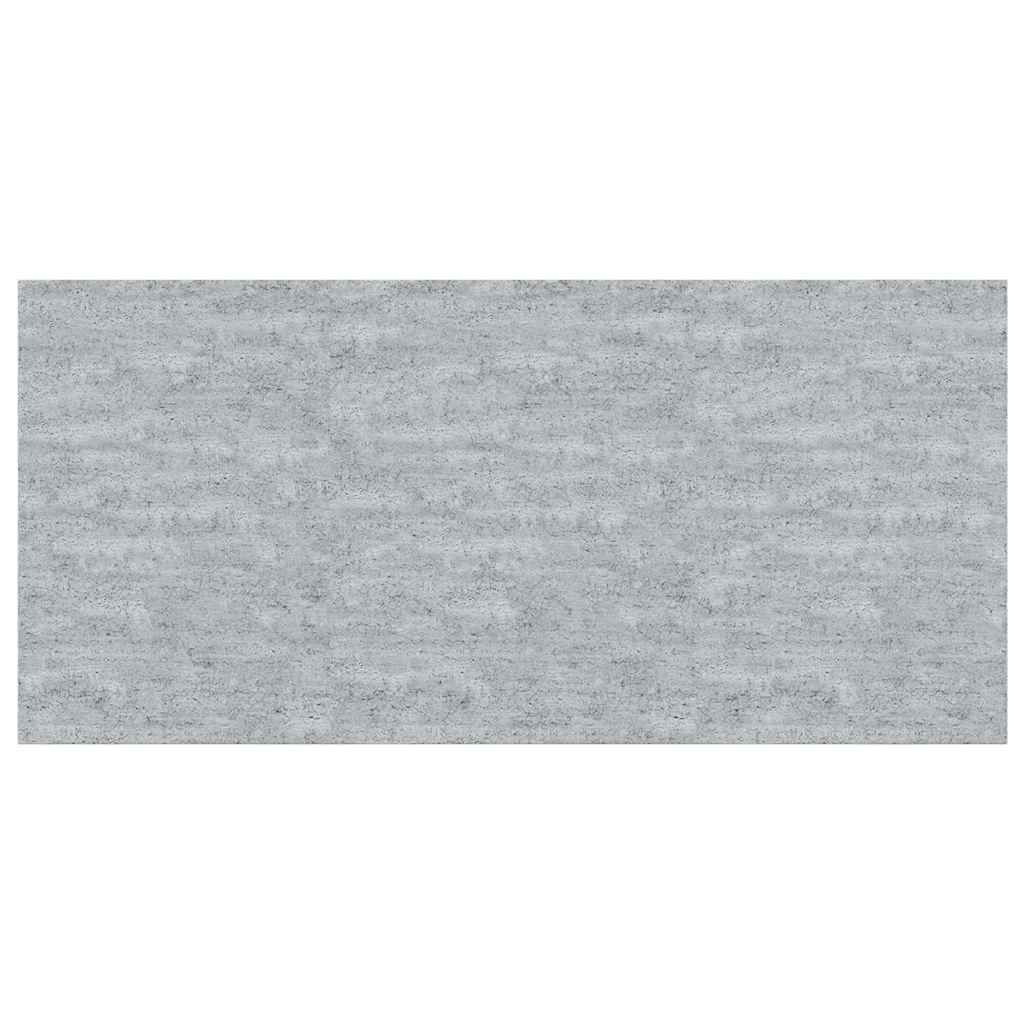 vidaXL Ράφια Τοίχου 4 τεμ. Γκρι Σκυροδέματος 50x23,5x3,8 εκ. MDF