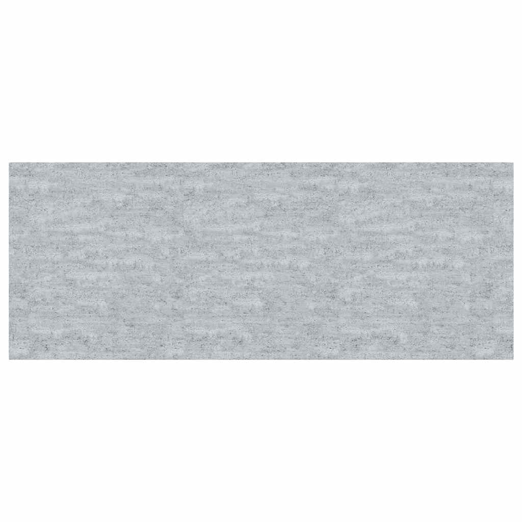 vidaXL Ράφια Τοίχου 2 τεμ. Γκρι Σκυροδέματος 60 x 23,5 x 3,8 εκ. MDF