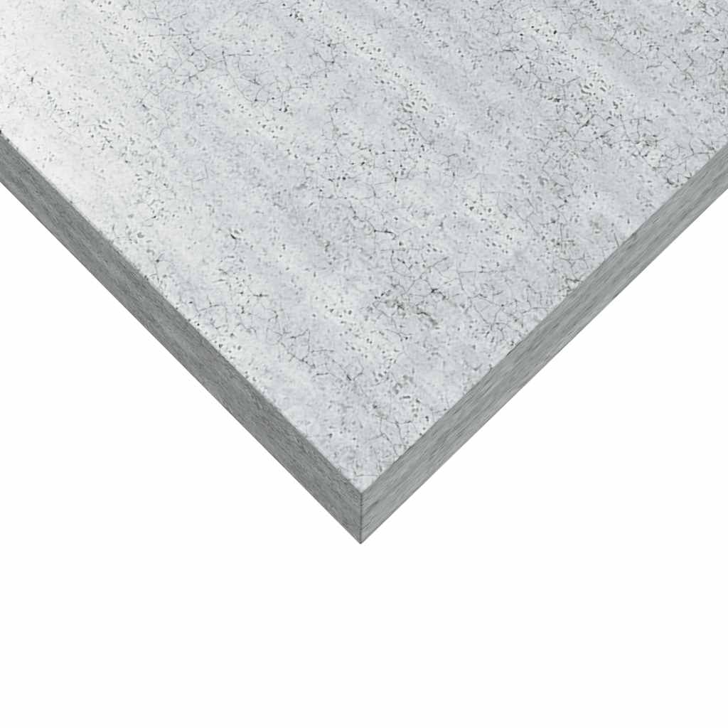 vidaXL Ράφι Τοίχου Γκρι Σκυροδέματος 80x23,5x3,8 εκ. από MDF