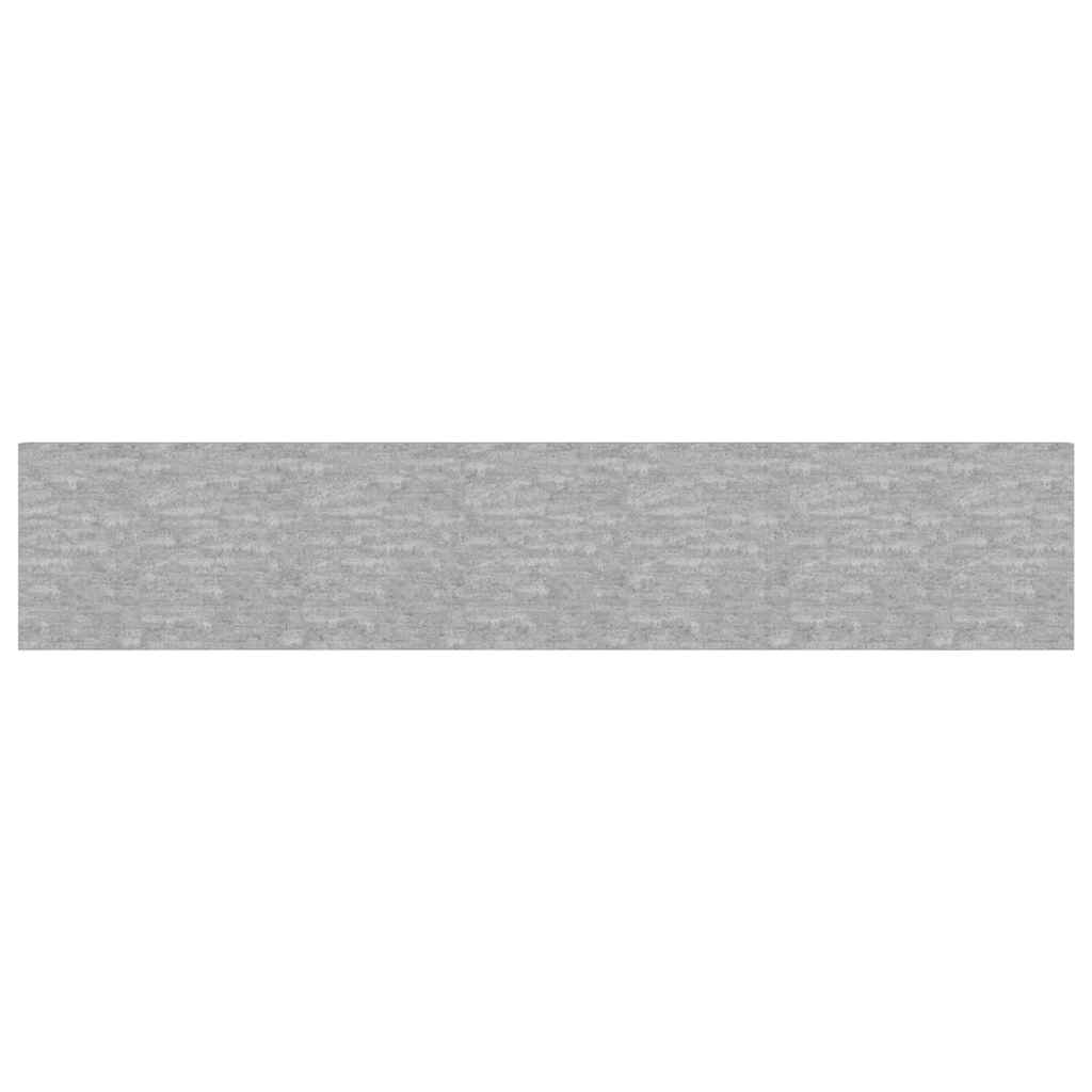 vidaXL Ράφι Τοίχου Γκρι Σκυροδέματος 120x23,5x3,8 εκ. από MDF