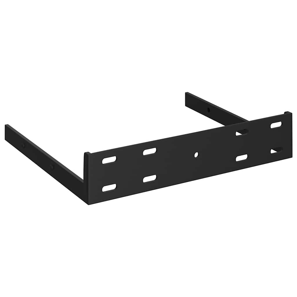 vidaXL Ράφια Τοίχου Γωνιακά 4 τεμ. Δρυς/Λευκό 25 x 25 x 3,8 εκ από MDF