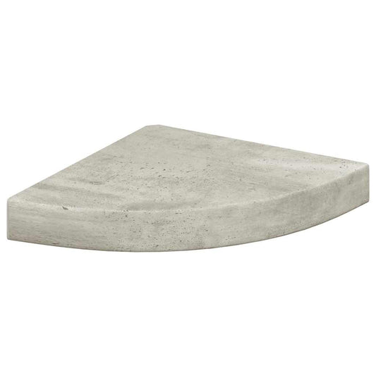 vidaXL Ράφι Τοίχου Γωνιακό Δρυς/Λευκό 25 x 25 x 3,8 εκ από MDF