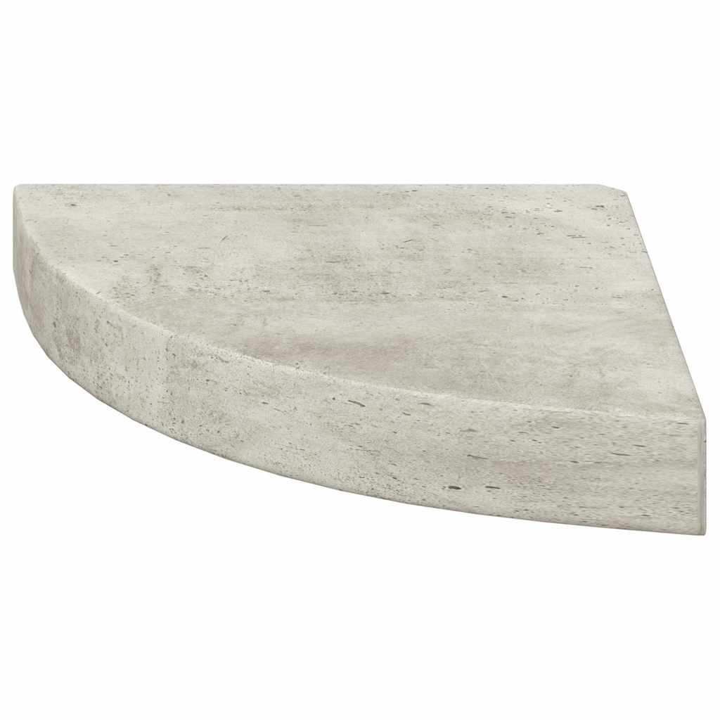 vidaXL Ράφια Τοίχου Γωνιακά 2 τεμ. Δρυς/Λευκό 25 x 25 x 3,8 εκ από MDF