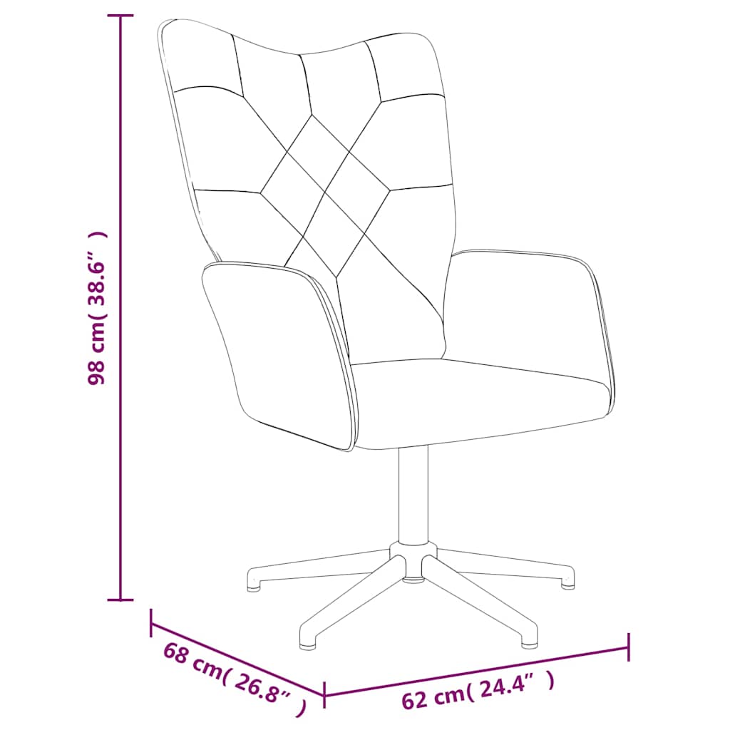 vidaXL Πολυθρόνα Relax Σχέδιο Patchwork Υφασμάτινη με Σκαμπό