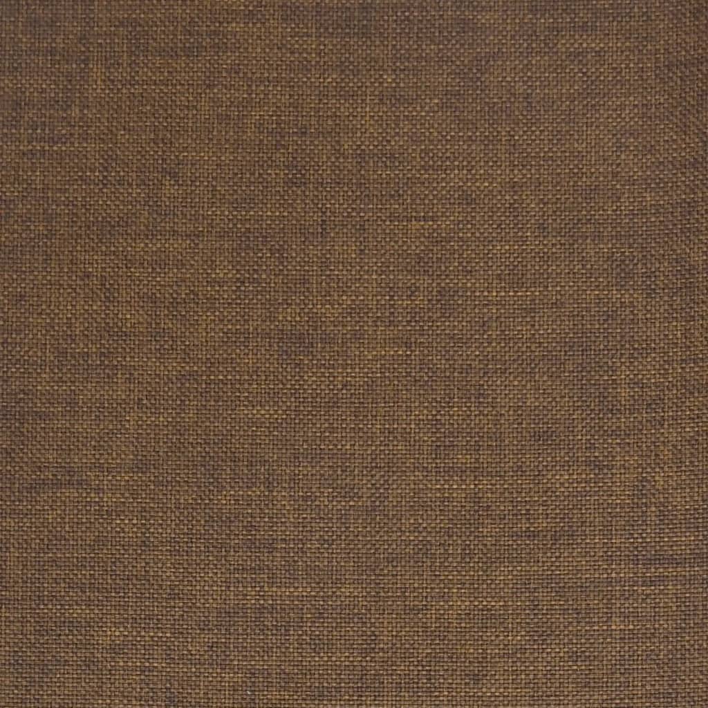 vidaXL Πολυθρόνα Μασάζ με Ανύψωση Καφέ Υφασμάτινη