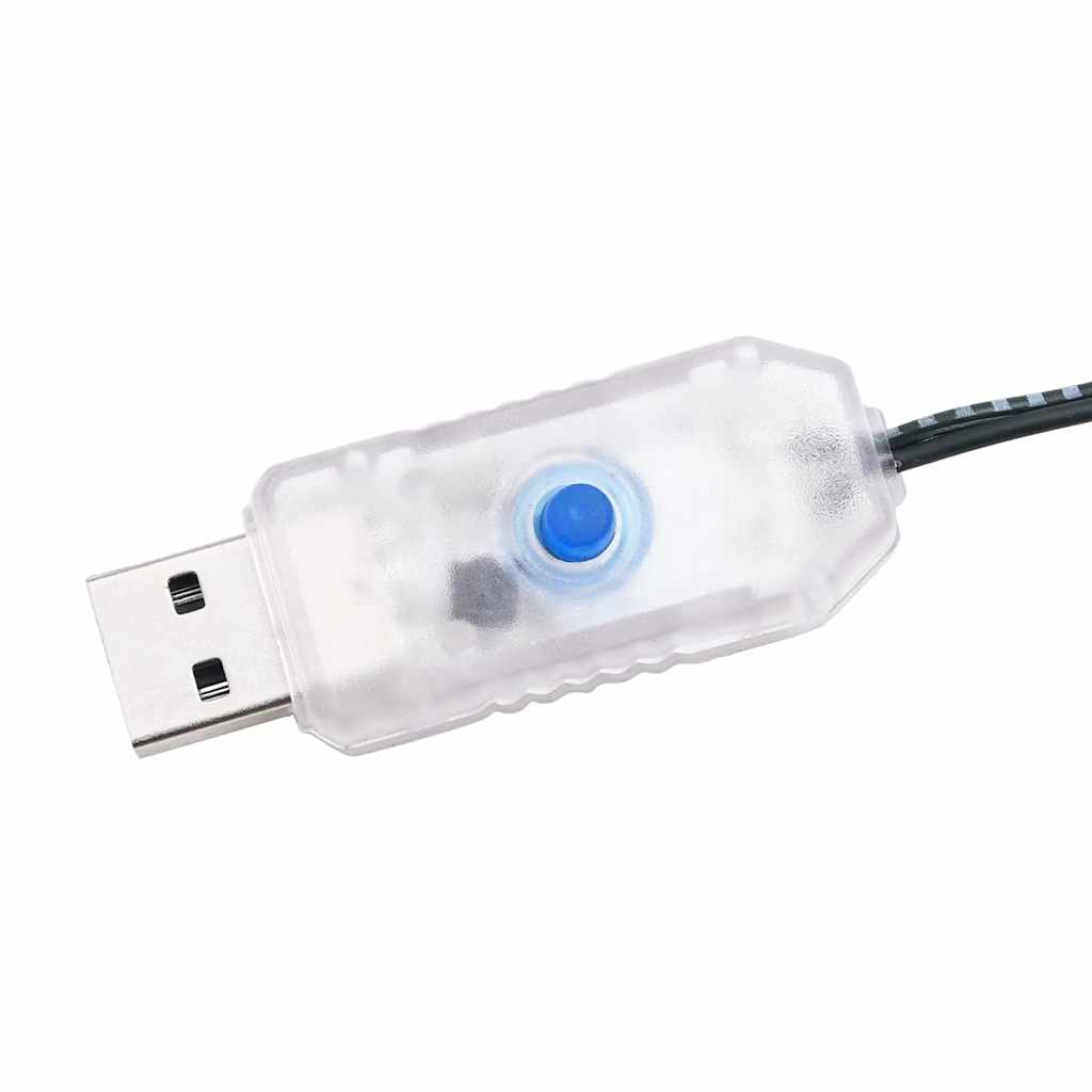 vidaXL Δέντρο από Φωτάκια 240 LED Εσωτ./Εξωτ. Χώρου 118 x 180 εκ.