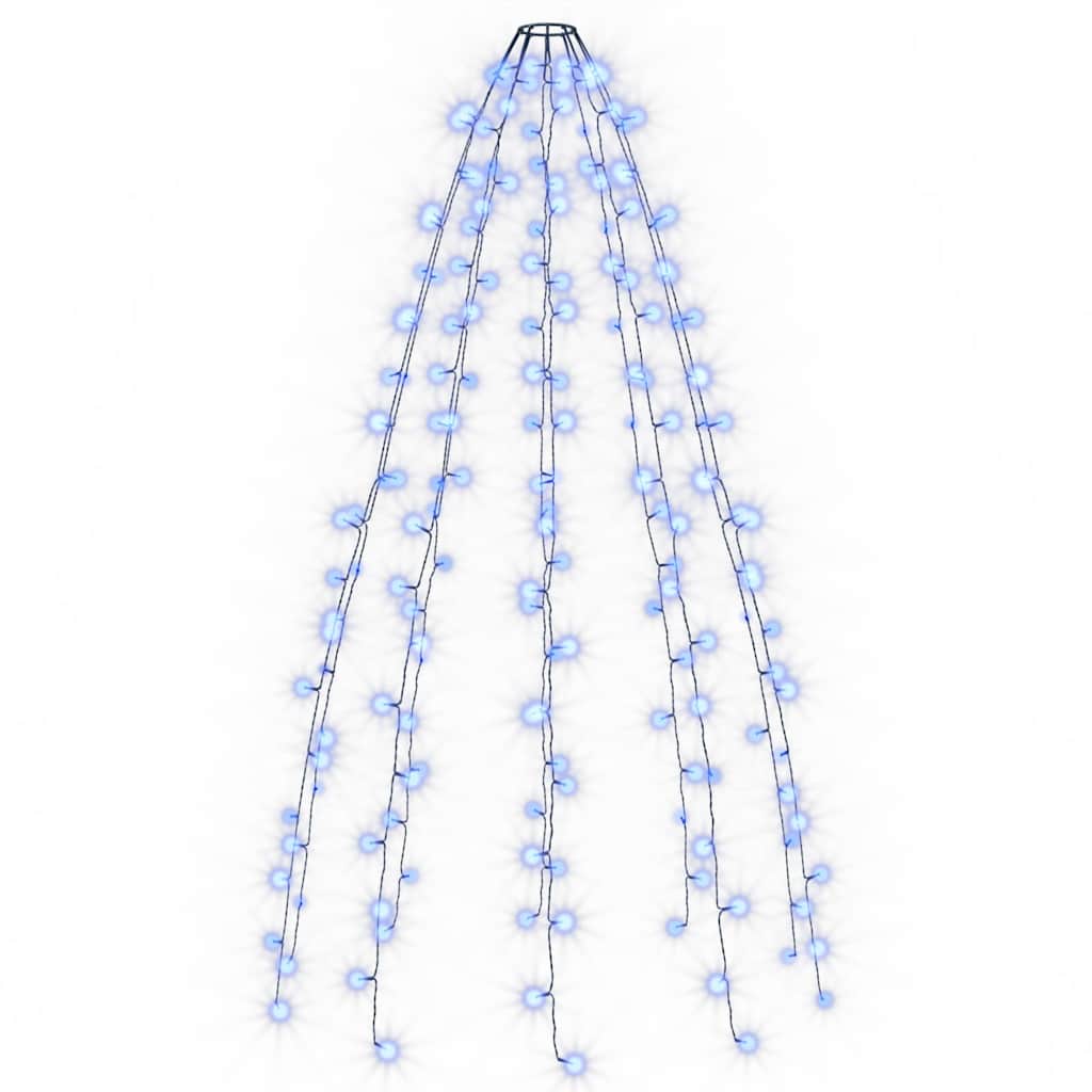 vidaXL Χριστουγεννιάτικα Λαμπάκια Χταπόδι 180 LED Μπλε 180 εκ.
