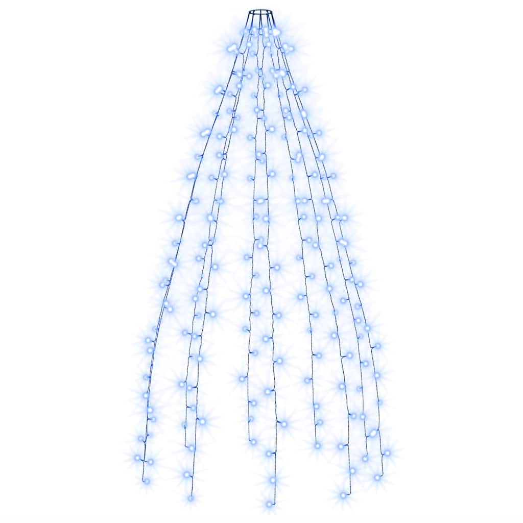 vidaXL Χριστουγεννιάτικα Λαμπάκια Χταπόδι 210 LED Μπλε 210 εκ.