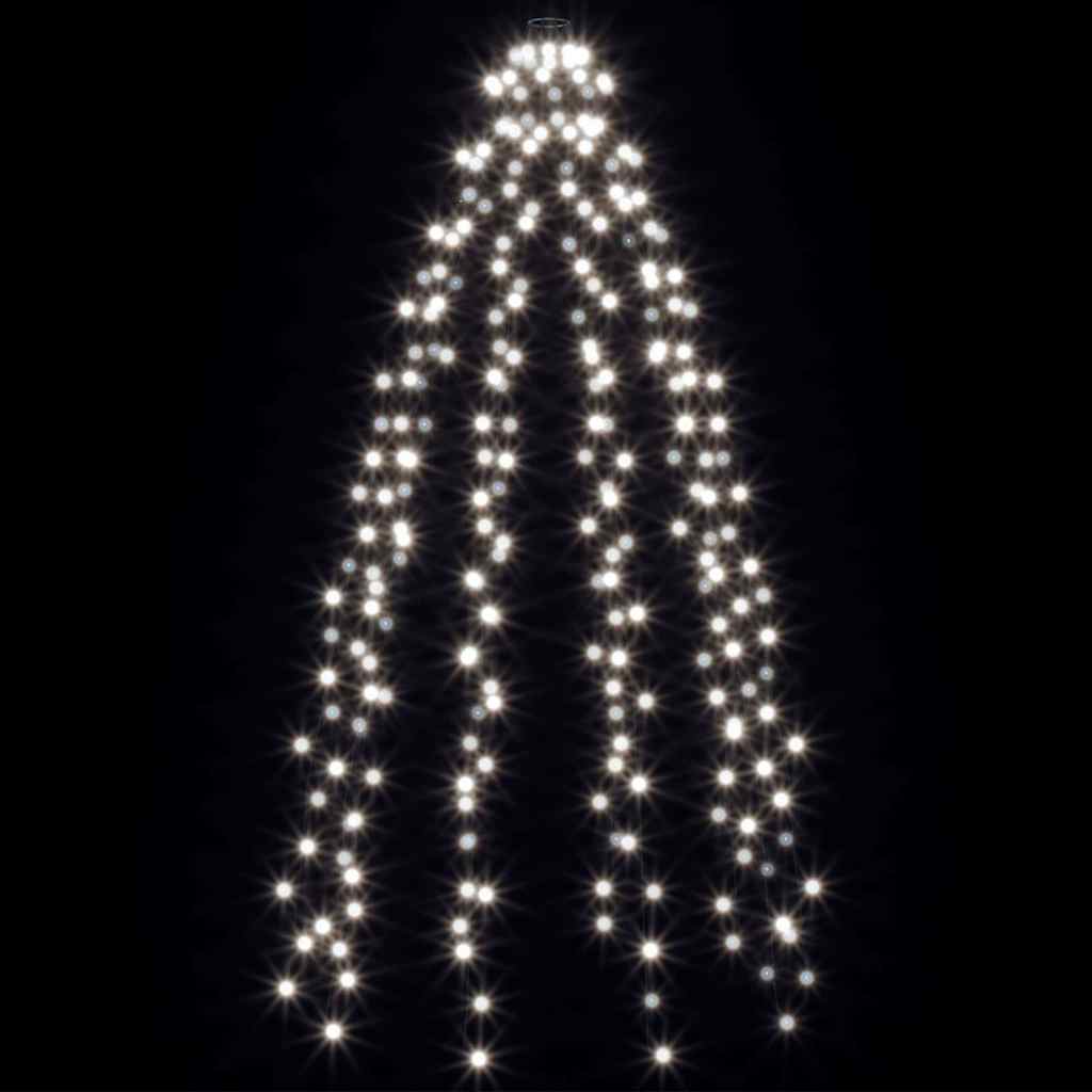 vidaXL Χριστουγεννιάτικα Λαμπάκια Χταπόδι 250 LED Ψυχρό Λευκό 250 εκ.