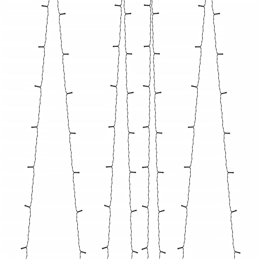 vidaXL Λαμπάκια Ηλιακά Εξωτ./Εσωτ. Χώρου 2 τεμ. Μπλε 2x200 LED