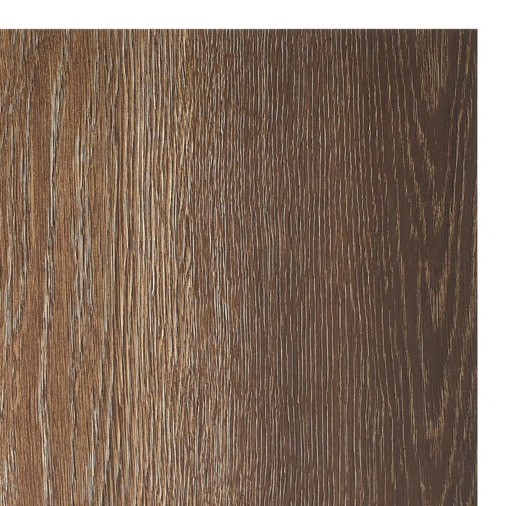 vidaXL Δάπεδο Αυτοκόλλητο Καφέ 20 Τεμαχίων 1,86 μ² από PVC