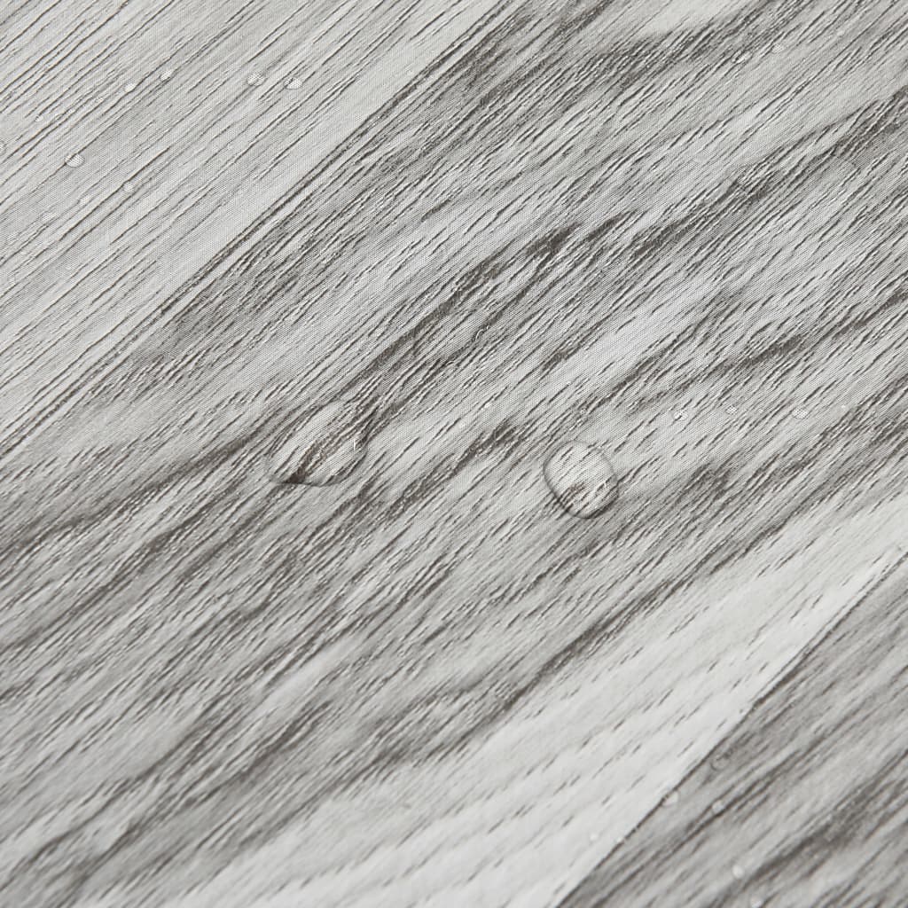 vidaXL Δάπεδο Αυτοκόλλητο Γκρι Ριγέ 20 τεμ. 1,86 μ² από PVC