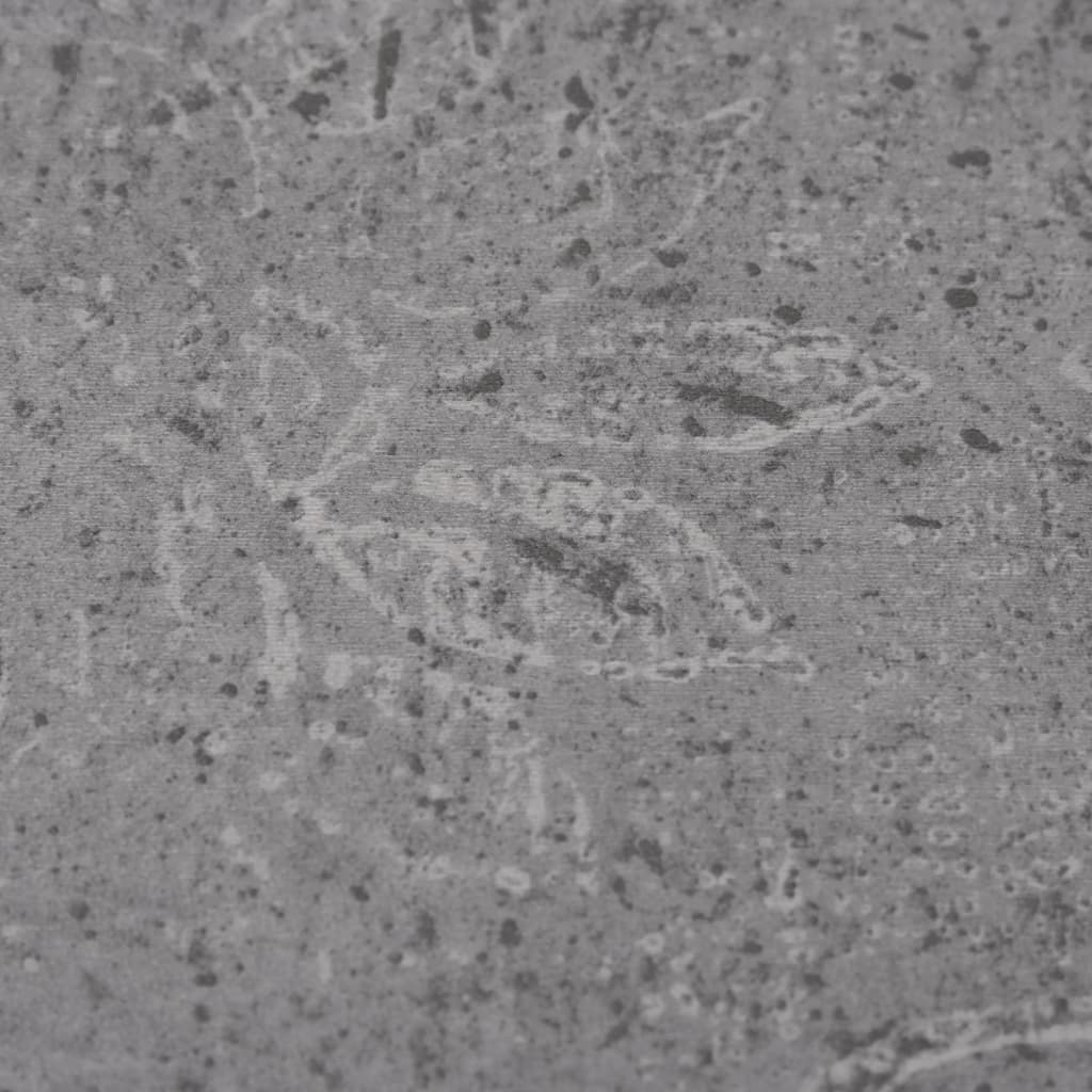 vidaXL Δάπεδο Αυτοκόλλητο Καφέ Τσιμέντο 5,21 μ² / 2 χιλ. από PVC