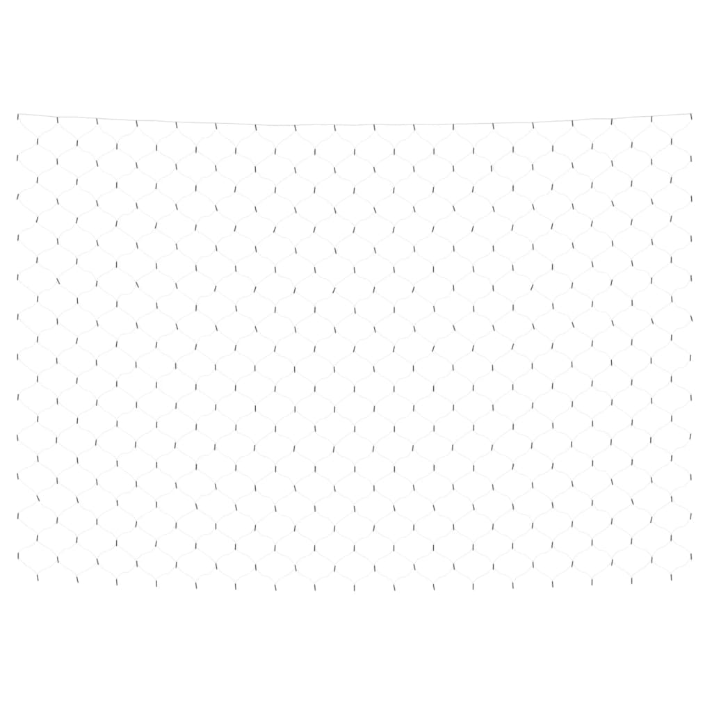 vidaXL Χριστουγεν. Φωτάκια Δίχτυ Λευκά Εσ./Εξ. Χώρου 3 x 2 μ. 204 LED