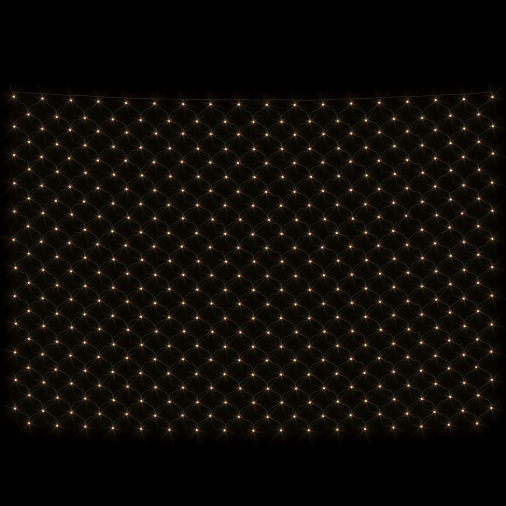 vidaXL Χριστουγεν. Φωτάκια Δίχτυ Λευκά Εσ./Εξ. Χώρου 3 x 2 μ. 204 LED