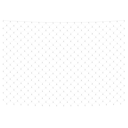 vidaXL Χριστουγ. Φωτάκια Δίχτυ Θερμό Λευκό Εσ./Εξ. Χώρου 3x3μ. 306 LED