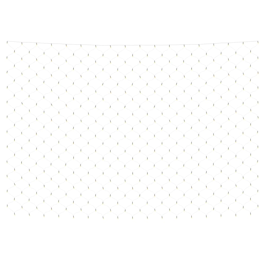 vidaXL Χριστουγ. Φωτάκια Δίχτυ Θερμό Λευκό Εσ./Εξ. Χώρου 3x3μ. 306 LED