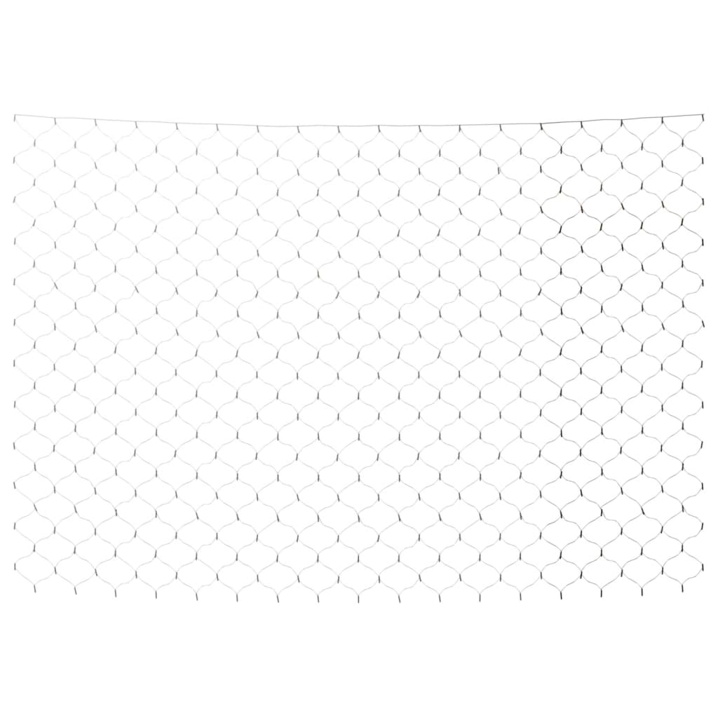 vidaXL Χριστουγ. Φωτάκια Δίχτυ Ψυχρό Λευκό Εσ./Εξ. Χώρου 3x3μ. 306 LED