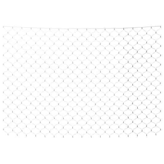 vidaXL Χριστουγ. Φωτάκια Δίχτυ Ψυχρό Λευκό Εσ./Εξ. Χώρου 3x3μ. 306 LED