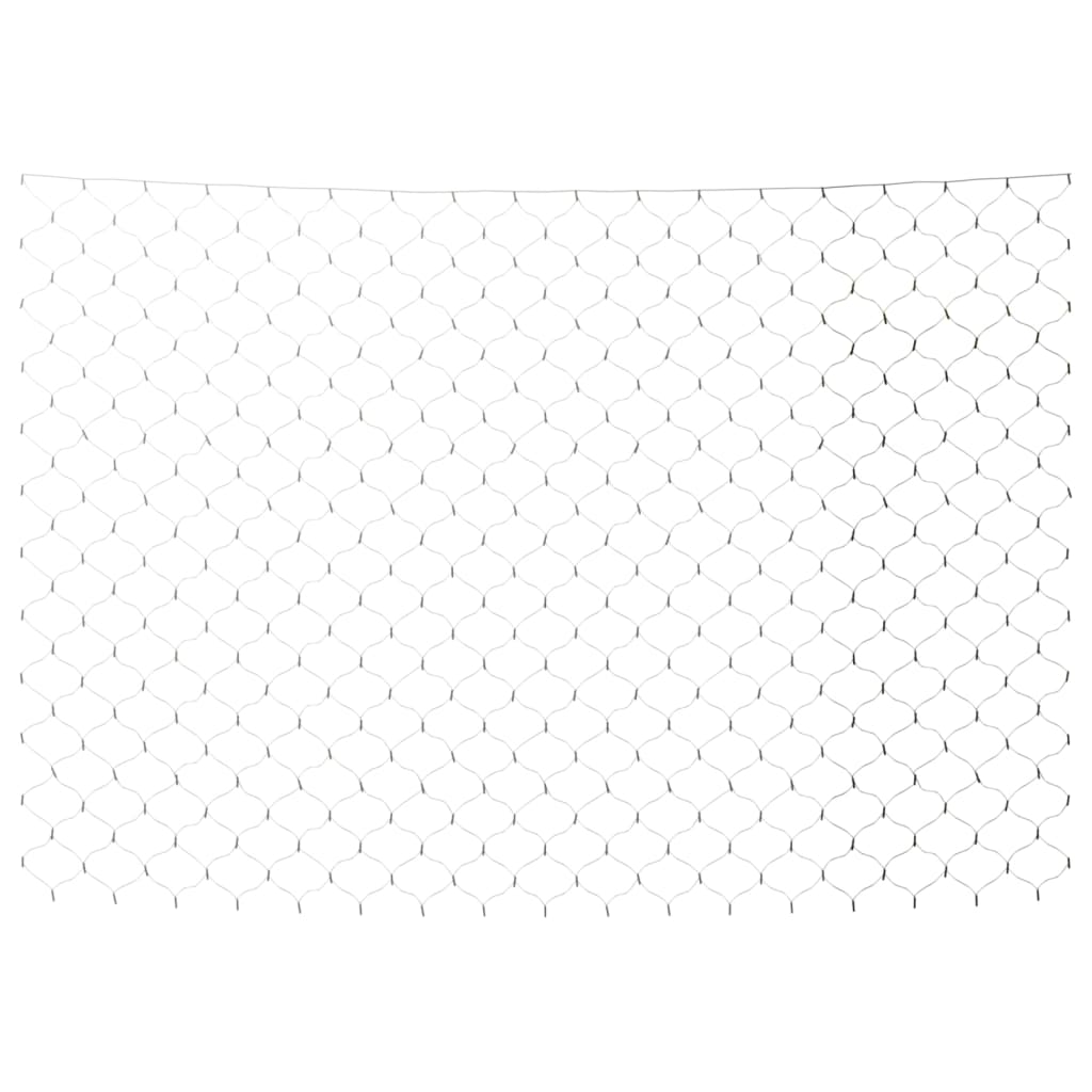 vidaXL Χριστουγεννιάτικα Φωτάκια Δίχτυ Γαλάζια Εσ/Εξ Χώρ. 4x4μ 544 LED