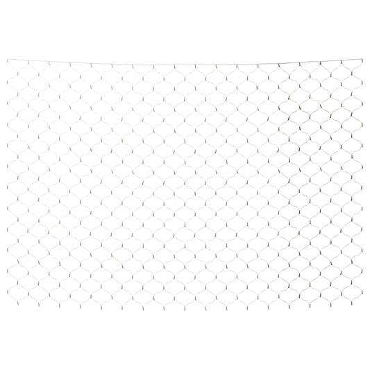 vidaXL Χριστουγεννιάτικα Φωτάκια Δίχτυ Γαλάζια Εσ/Εξ Χώρ. 4x4μ 544 LED