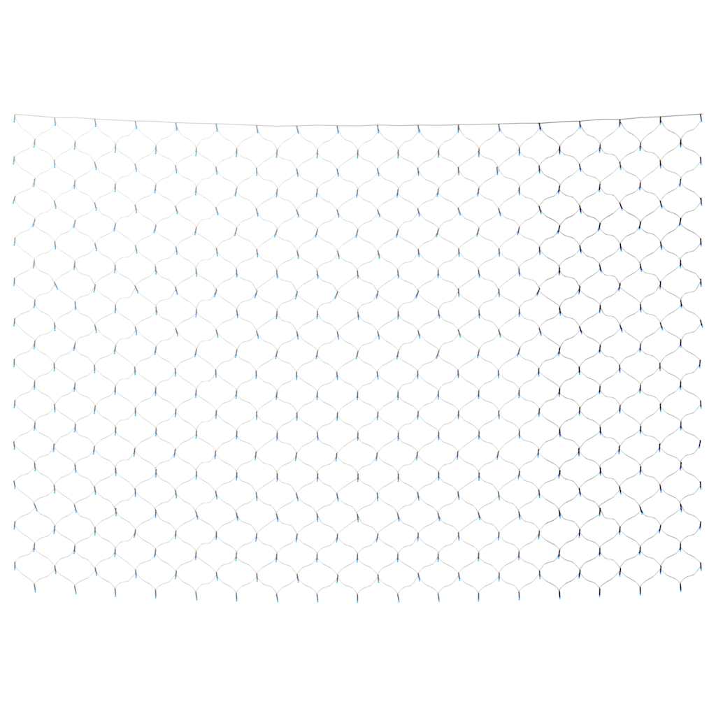 vidaXL Χριστουγεννιάτικα Φωτάκια Δίχτυ Γαλάζια Εσ/Εξ Χώρ. 4x4μ 544 LED