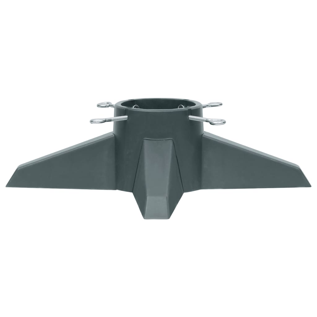 vidaXL Βάση Χριστουγεννιάτικου Δέντρου Πράσινη 55,5 x 55,5 x 15 εκ.