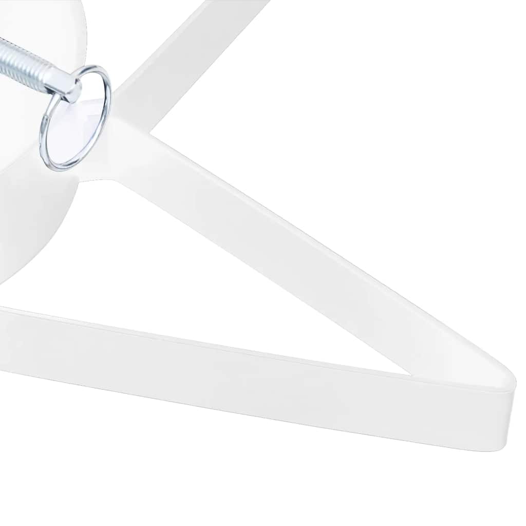 vidaXL Βάση Χριστουγεννιάτικου Δέντρου Λευκή 47 x 47 x 13,5 εκ.