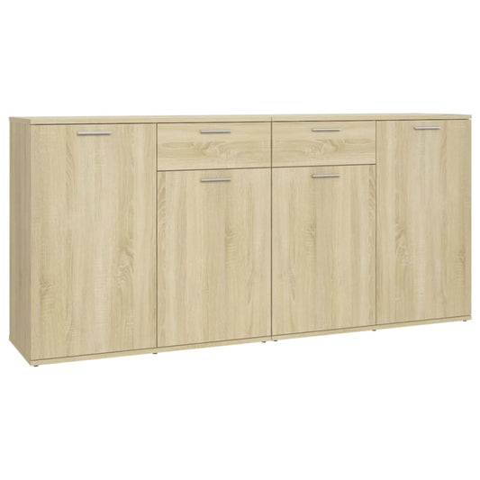 vidaXL Μπουφές Sonoma Δρυς 160 x 36 x 75 εκ. από Επεξ. Ξύλο