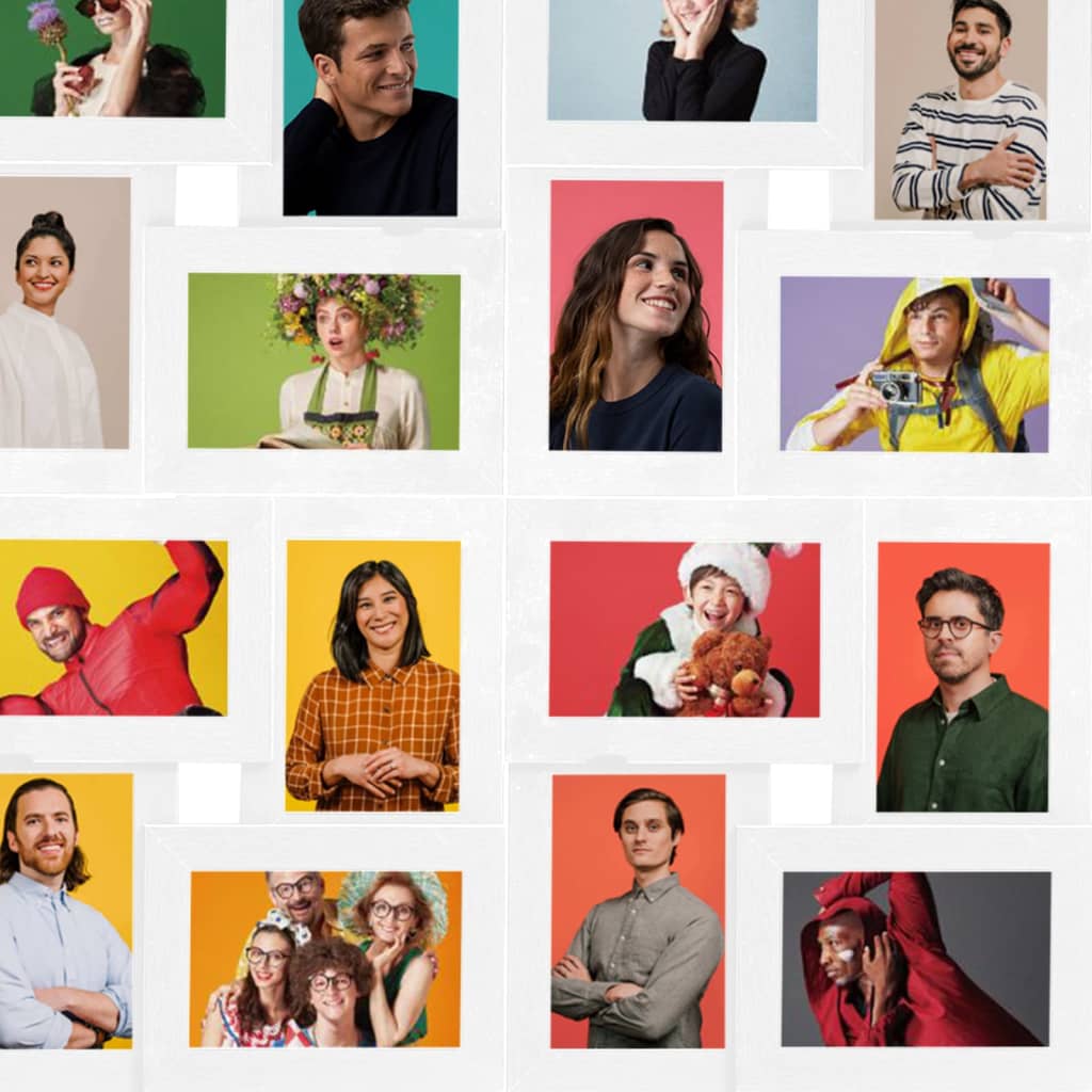 vidaXL Πλαίσιο Φωτογραφιών Κολάζ Λευκό για Φωτ. 24 x (10 x 15 εκ.) MDF