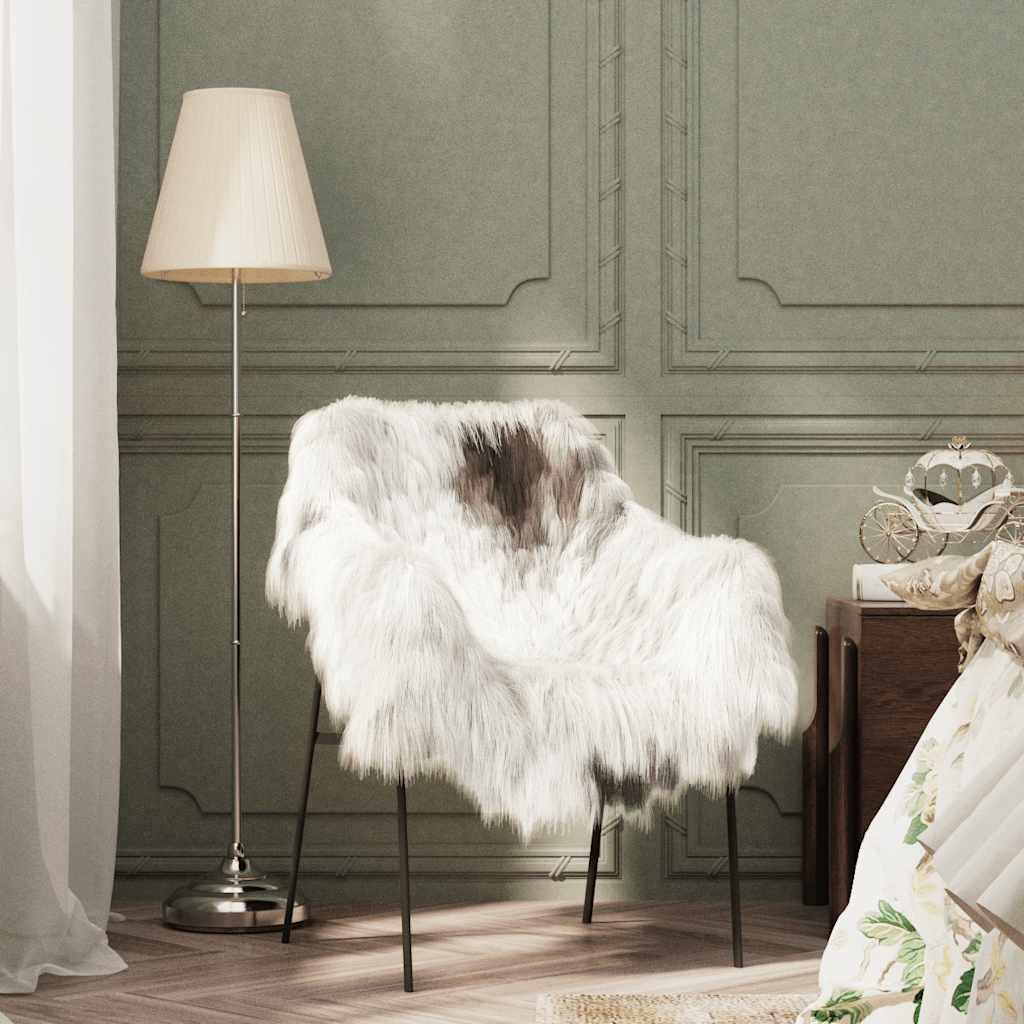 vidaXL Γούνα Προβάτου Διαφόρων Αποχρώσεων (60-70) x (90-100) εκ.