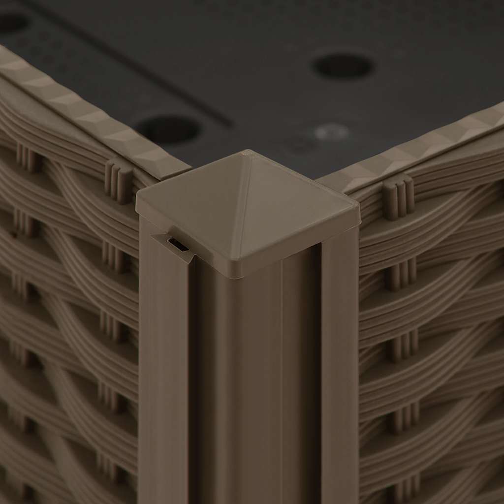 vidaXL Ζαρντινιέρα 160 x 40 x 23 εκ. από Πολυπροπυλένιο