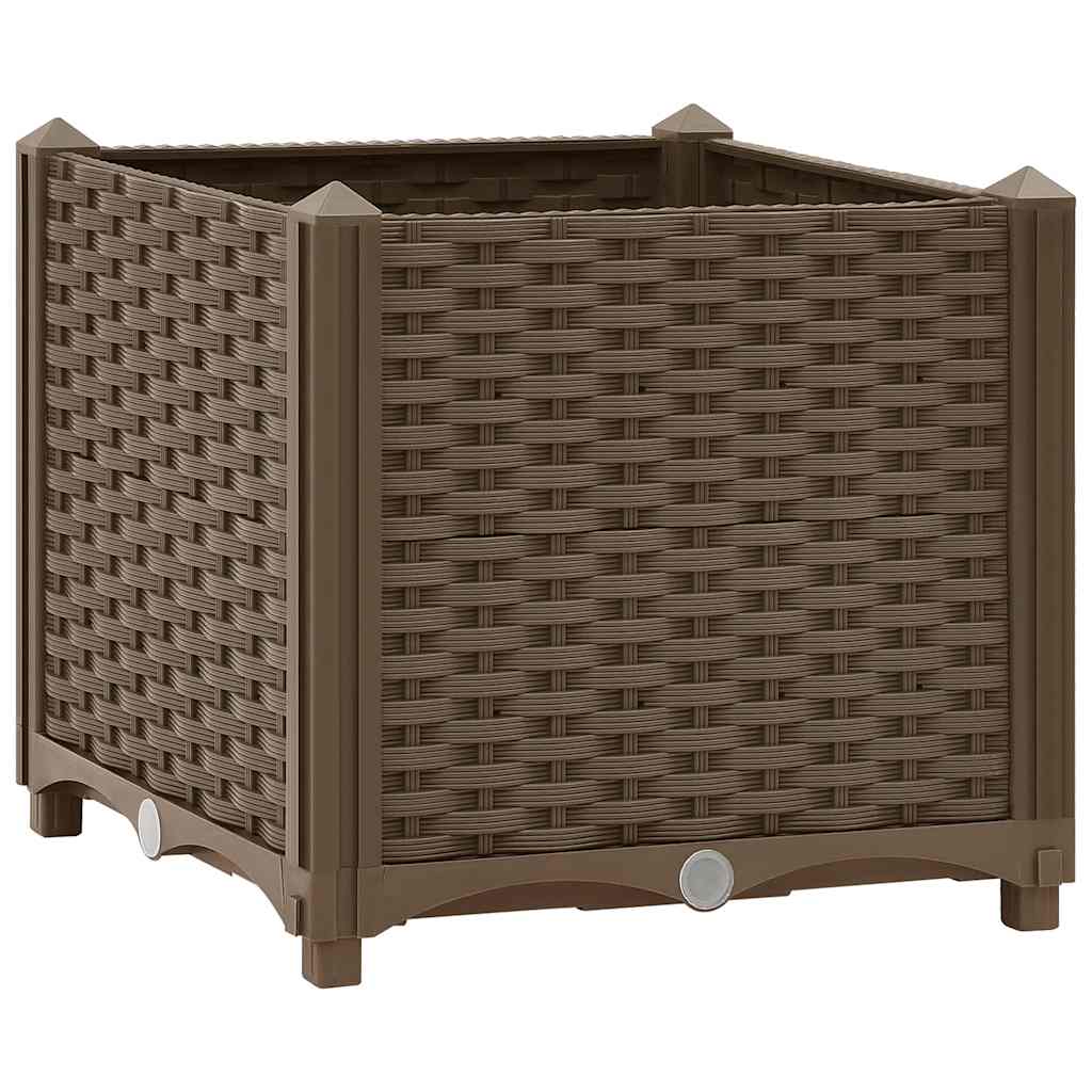 vidaXL Ζαρντινιέρα 40 x 40 x 38 εκ. από Πολυπροπυλένιο