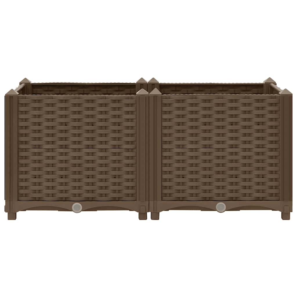 vidaXL Ζαρντινιέρα 80 x 40 x 38 εκ. από Πολυπροπυλένιο