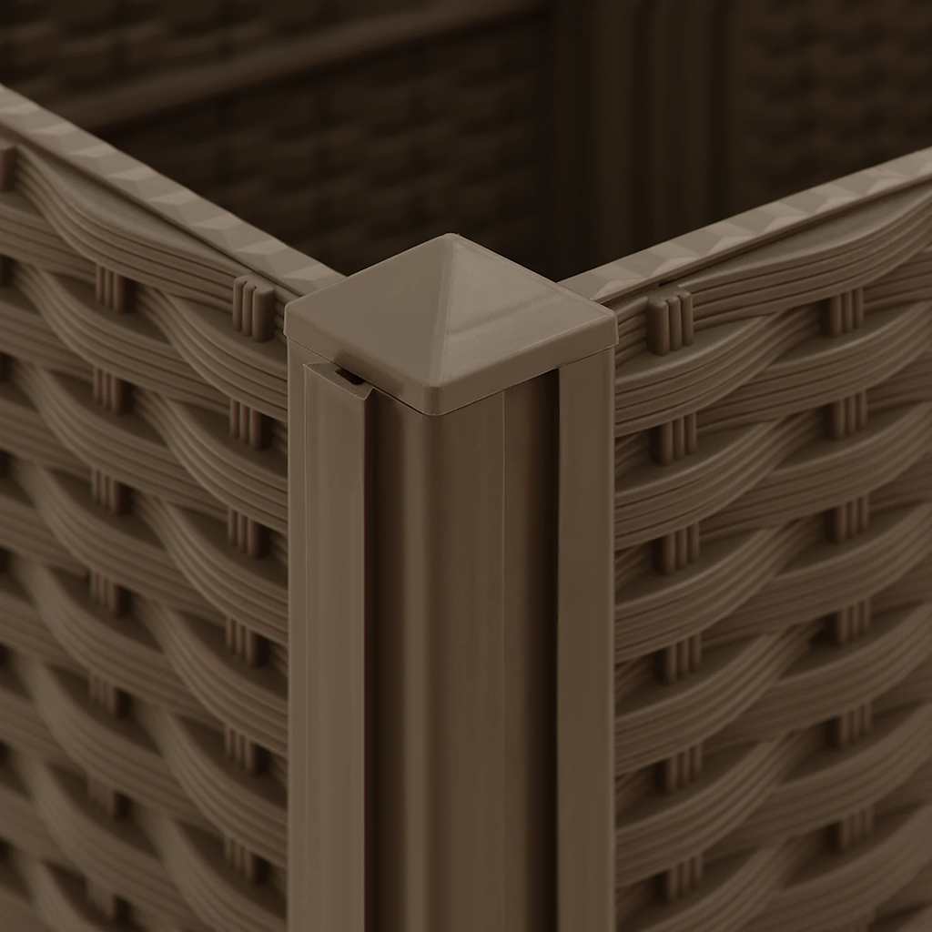 vidaXL Ζαρντινιέρα 80 x 40 x 38 εκ. από Πολυπροπυλένιο