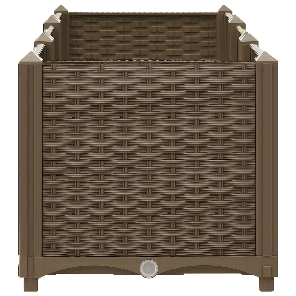 vidaXL Ζαρντινιέρα 120 x 40 x 38 εκ. από Πολυπροπυλένιο