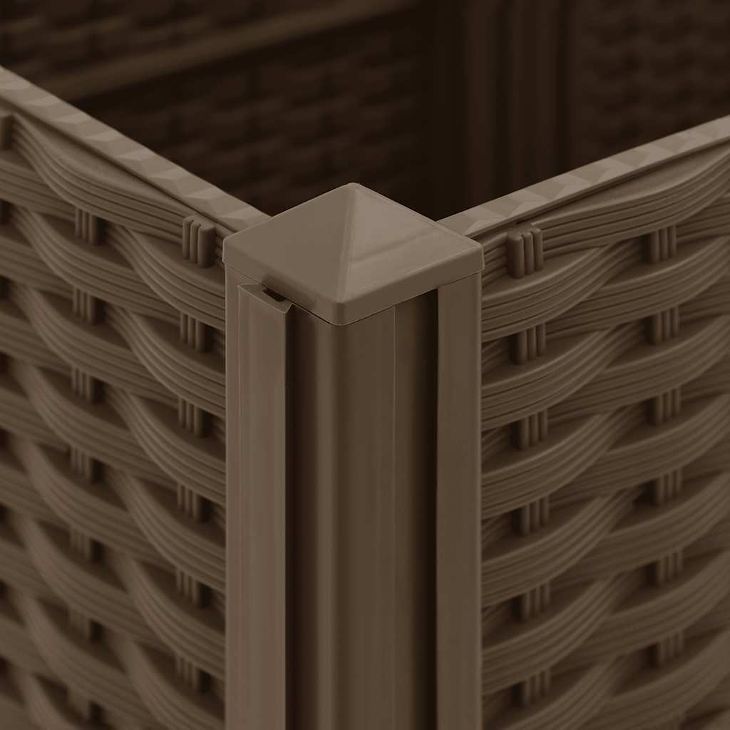 vidaXL Ζαρντινιέρα 120 x 40 x 38 εκ. από Πολυπροπυλένιο