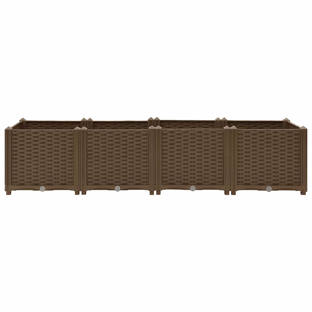 vidaXL Ζαρντινιέρα 160 x 40 x 38 εκ. από Πολυπροπυλένιο