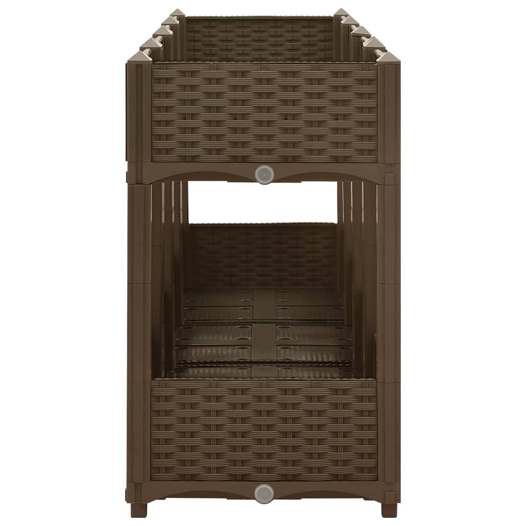 vidaXL Ζαρντινιέρα 160 x 40 x 71 εκ. από Πολυπροπυλένιο